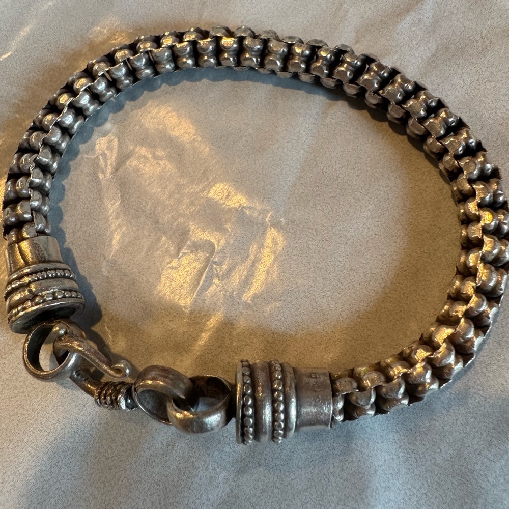 LAGOS Silver Bracelet 925 silver with original Lagos pouch and cleaning cloth